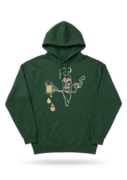sudadera verde