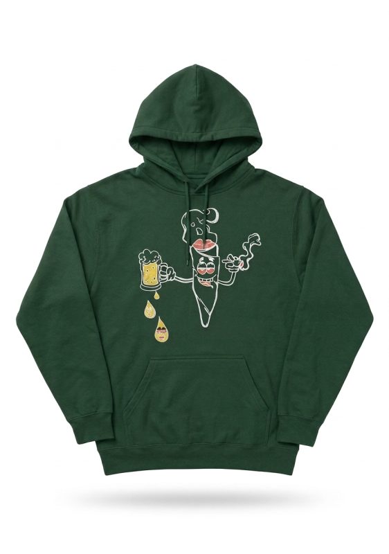 sudadera verde