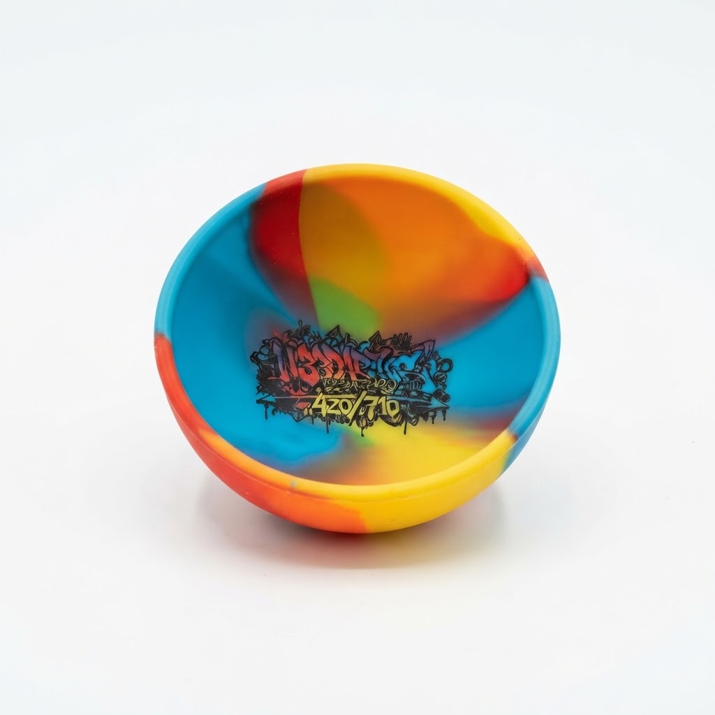 cuenco silicona w33darts Bowl de Silicona Antiroturas — Edición Exclusiva Weed Arts - Imagen 1